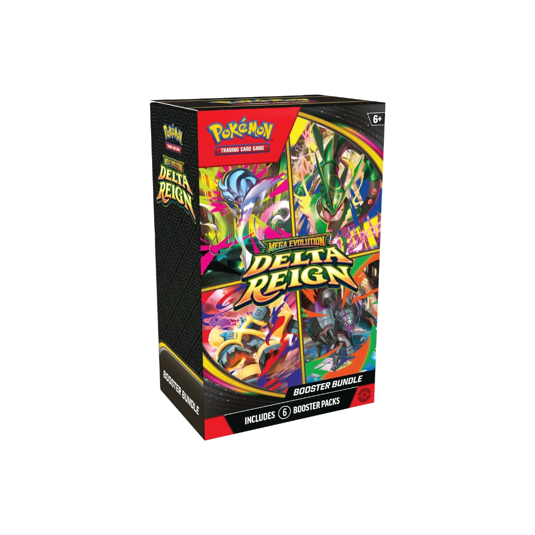 Pokémon TCG – Mega Evolution: Delta Reign Booster Bundle – ME06 – 6 Boosters – English