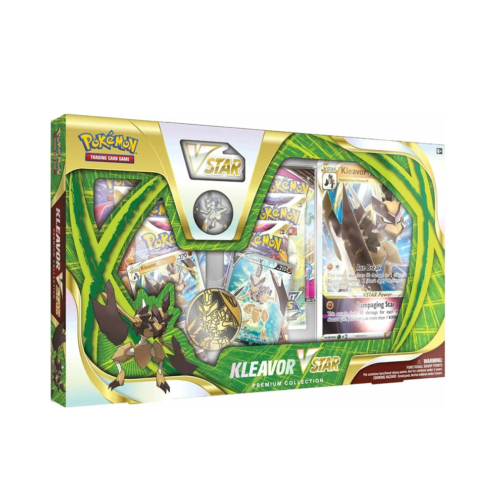 Pokémon TCG – Kleavor VSTAR Premium Collection – Sword & Shield – English