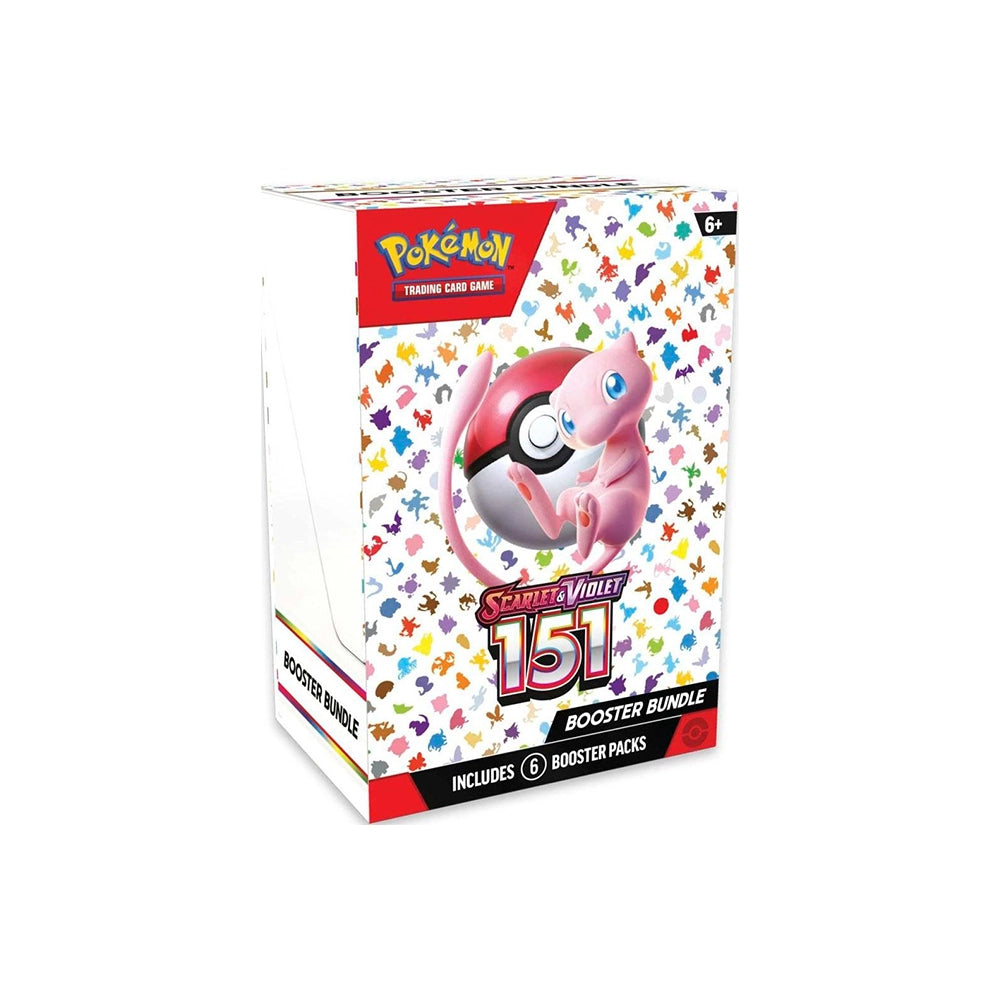 Pokémon TCG – Scarlet & Violet: 151 Booster Bundle – 6 Boosters – English