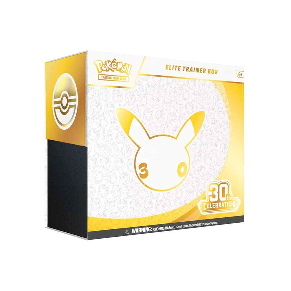 Pokémon TCG – 30th Celebration Elite Trainer Box – 9 Boosters – Englis