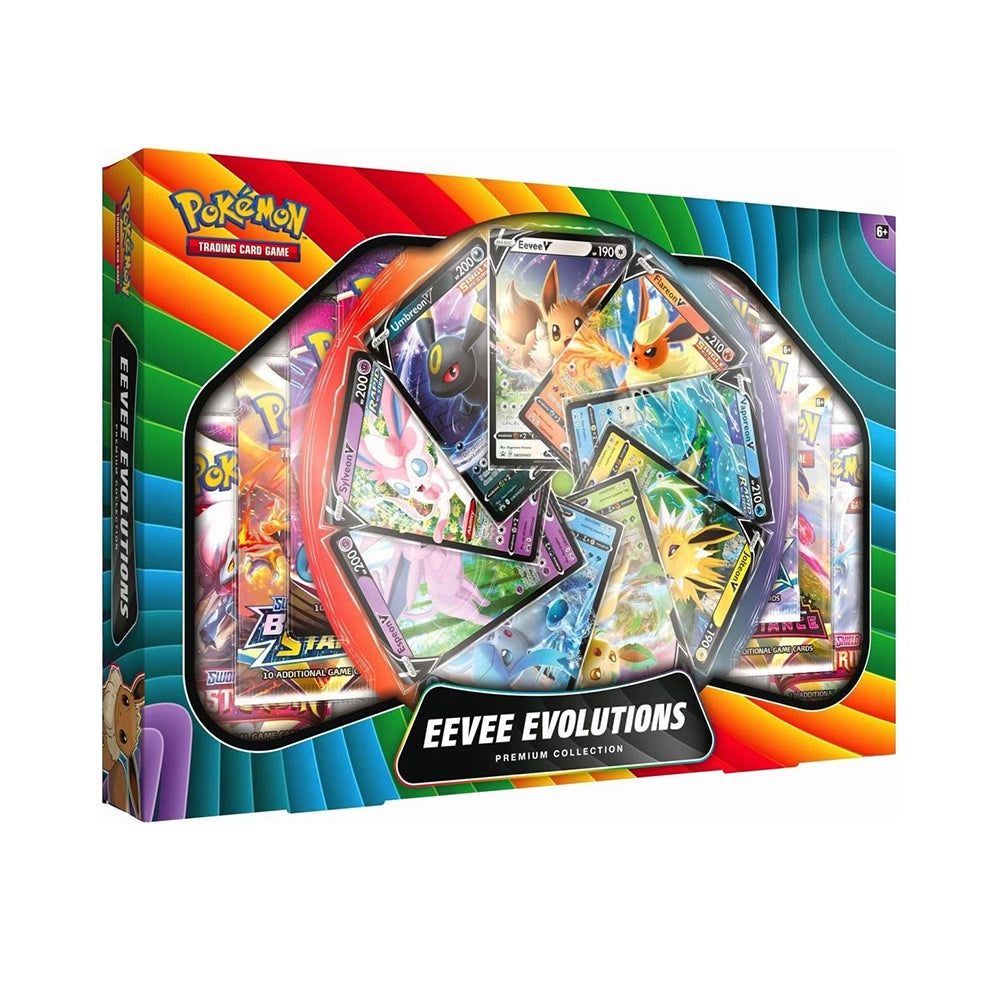 Pokémon TCG – Eevee Evolutions Premium Collection – 9 Boosters – English