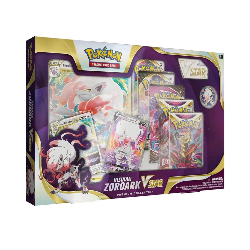 Pokémon TCG – Hisuian Zoroark VSTAR Premium Collection – Sword & Shield – English