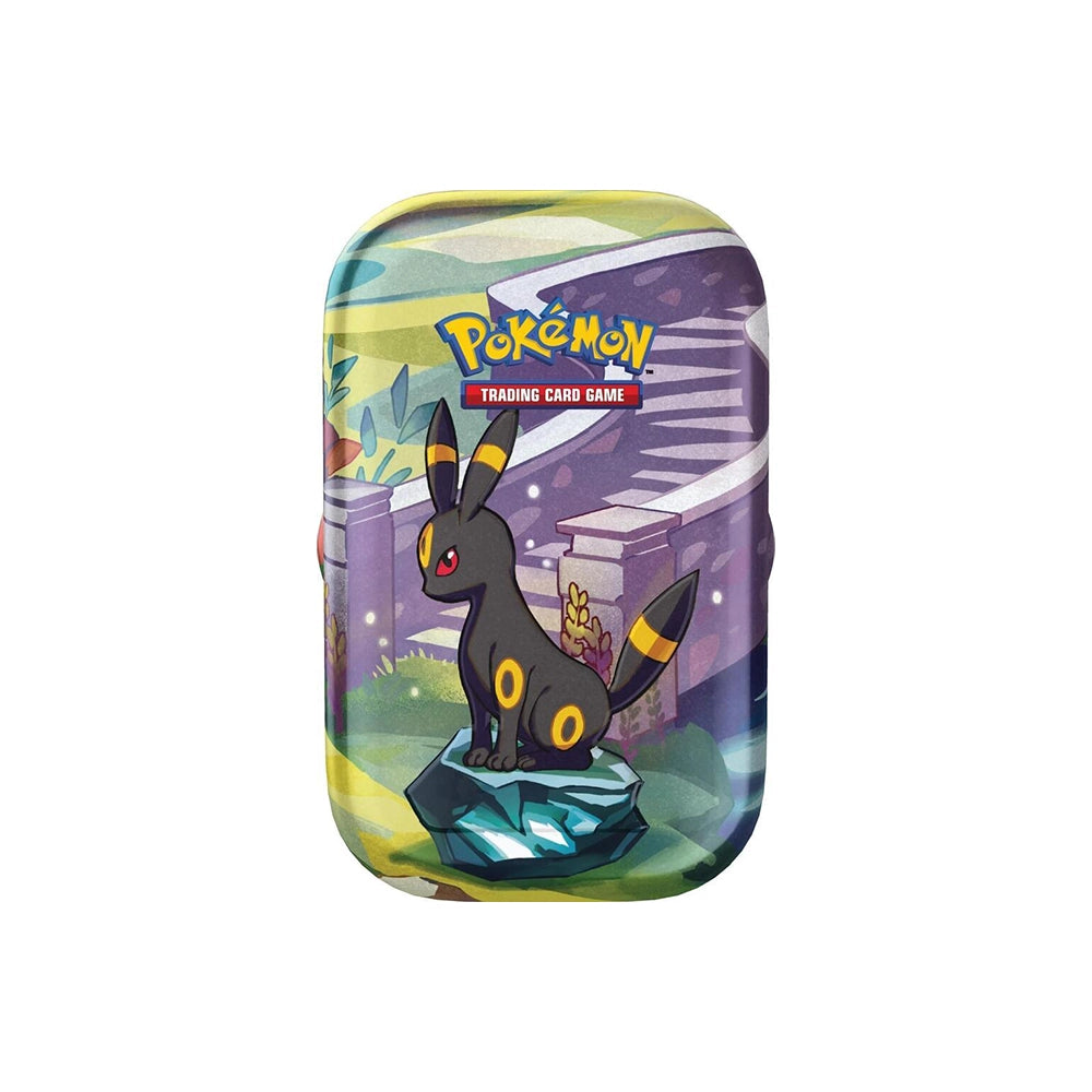 Pokémon TCG – Scarlet & Violet: Prismatic Evolutions Umbreon Mini Tin – 2 Boosters – English