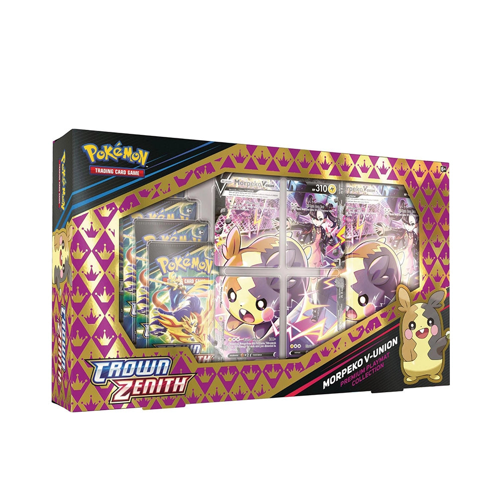 Pokémon TCG – Crown Zenith Morpeko V-UNION Premium Playmat Collection – English
