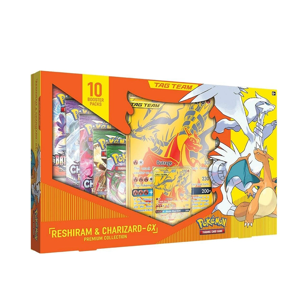 Pokémon TCG – Reshiram & Charizard-GX Premium Collection – Tag Team – English