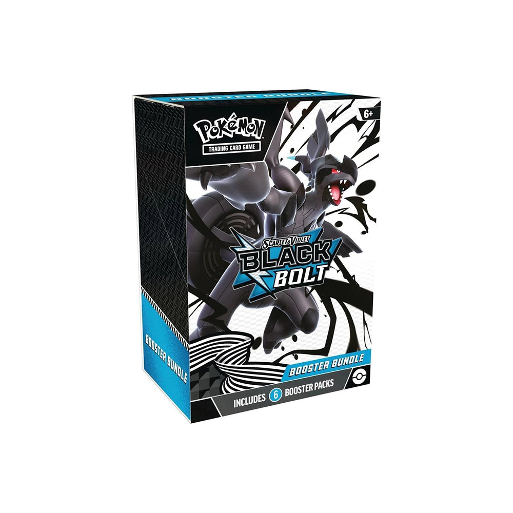 Pokémon TCG – Scarlet & Violet: Black Bolt Booster Bundle – 6 Boosters – English