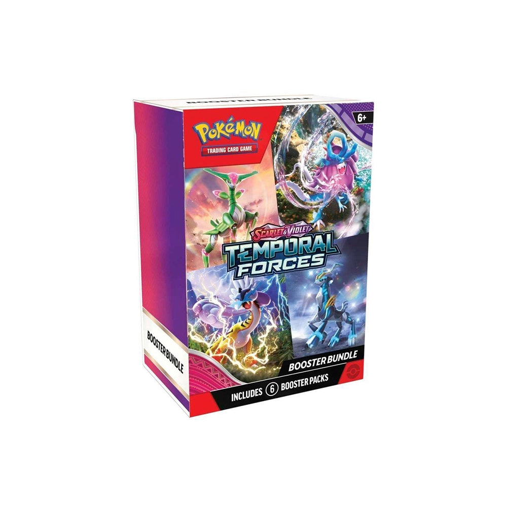 Pokémon TCG – Scarlet & Violet: Temporal Forces Booster Bundle – SV05 – 6 Boosters – English