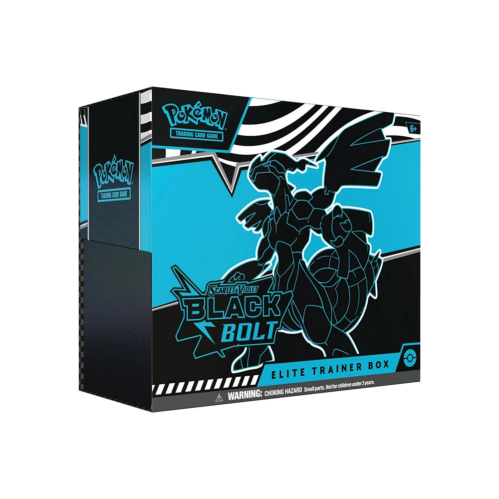 Pokémon TCG – Scarlet & Violet: Black Bolt Elite Trainer Box – English