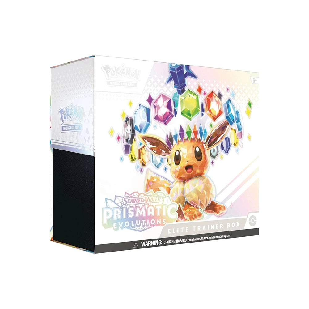 Pokémon TCG – Scarlet & Violet: Prismatic Evolutions Elite Trainer Box – SV8.5 – English