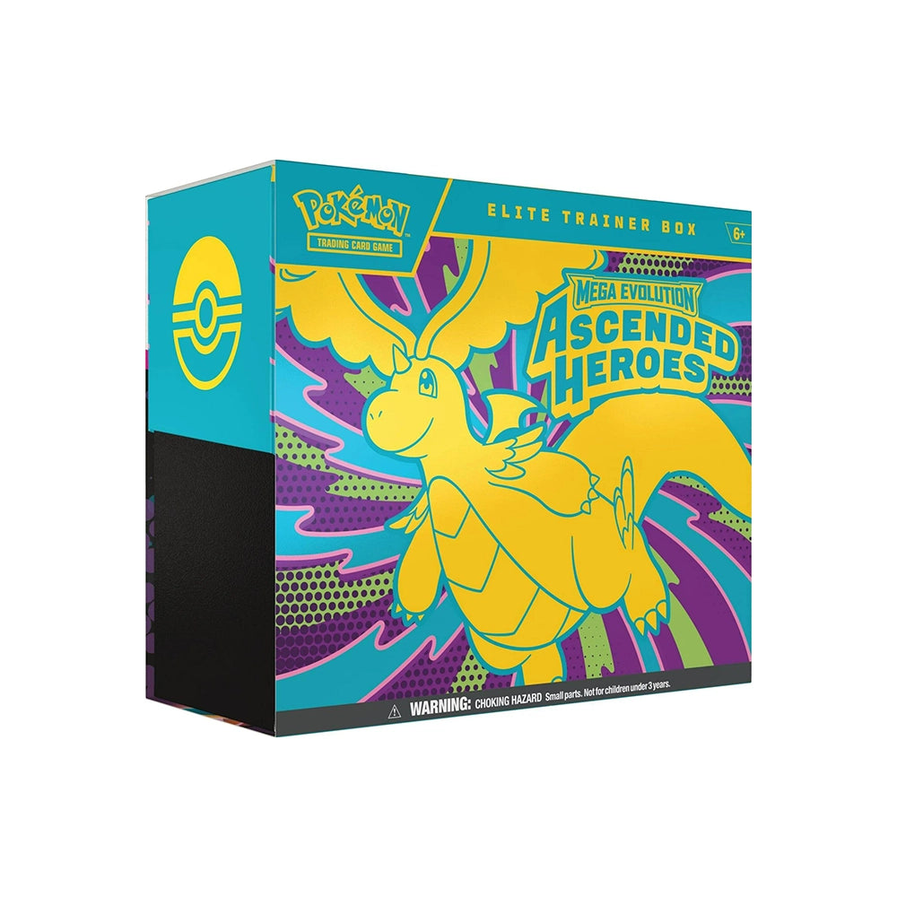 Pokémon TCG – Mega Evolution: Ascended Heroes Elite Trainer Box – English